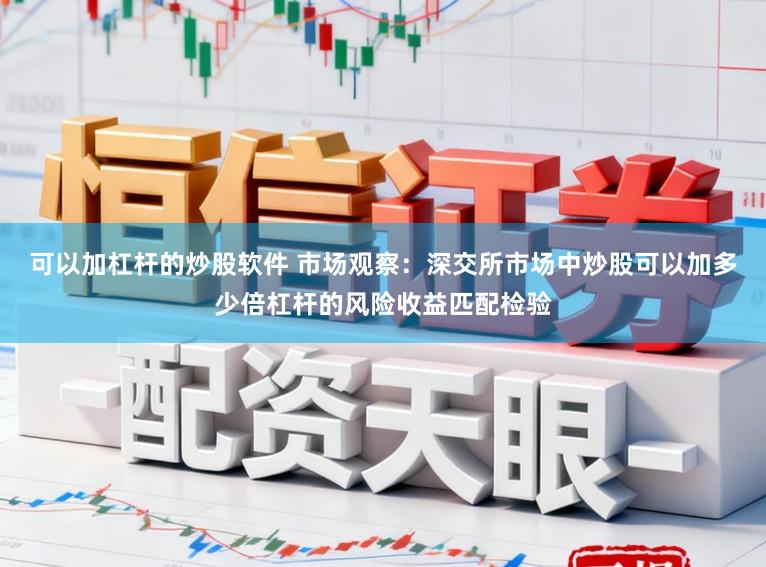 可以加杠杆的炒股软件 市场观察：深交所市场中炒股可以加多少倍杠杆的风险收益匹配检验