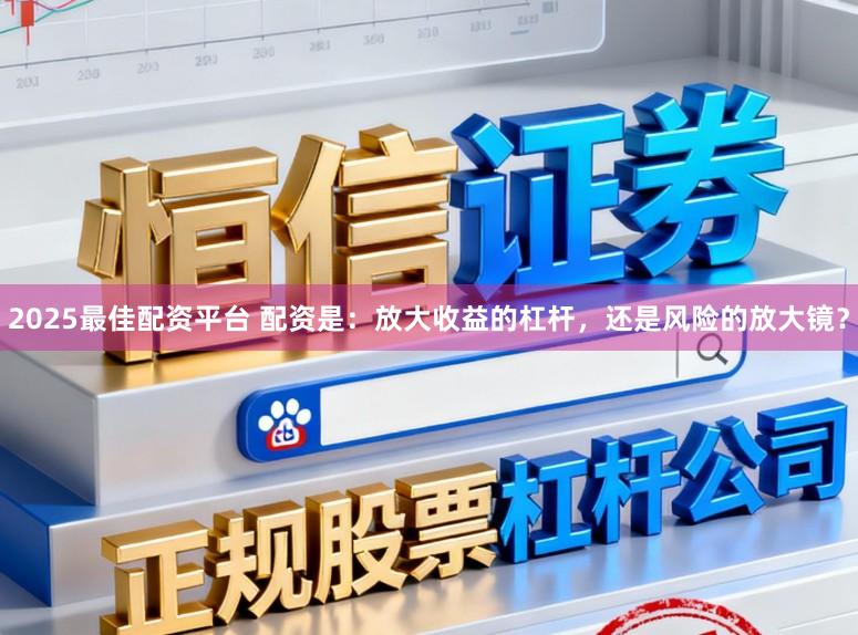 2025最佳配资平台 配资是：放大收益的杠杆，还是风险的放大镜？
