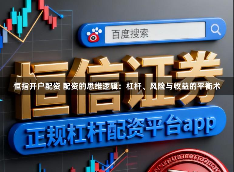 恒指开户配资 配资的思维逻辑：杠杆、风险与收益的平衡术
