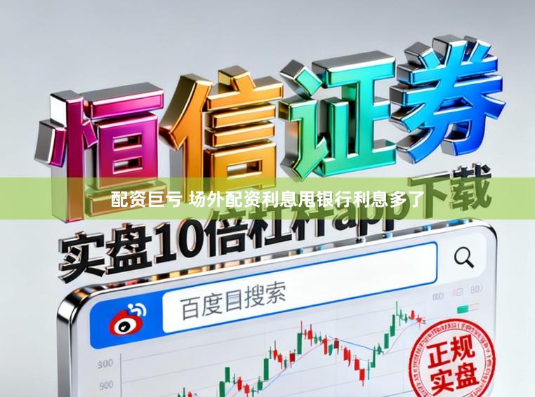 配资巨亏 场外配资利息甩银行利息多了