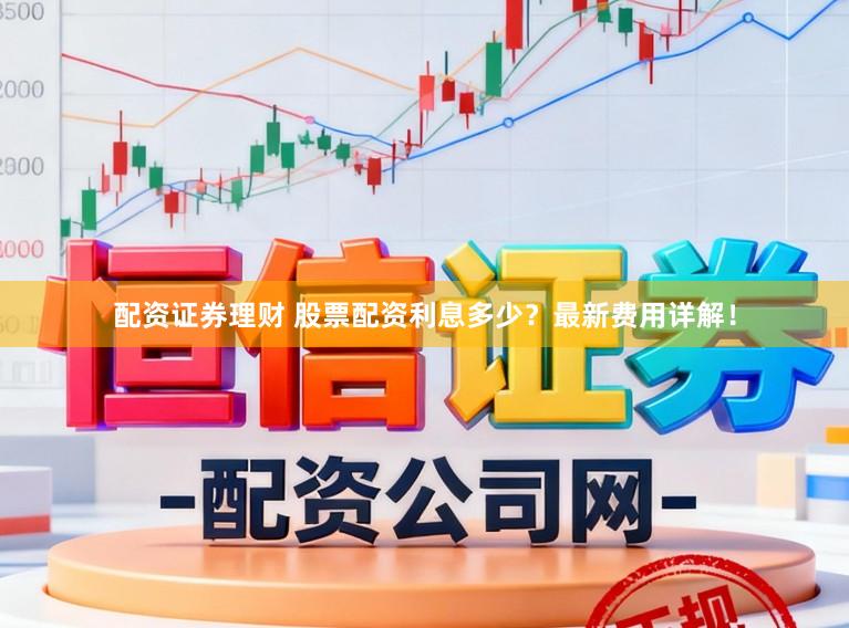 配资证券理财 股票配资利息多少？最新费用详解！