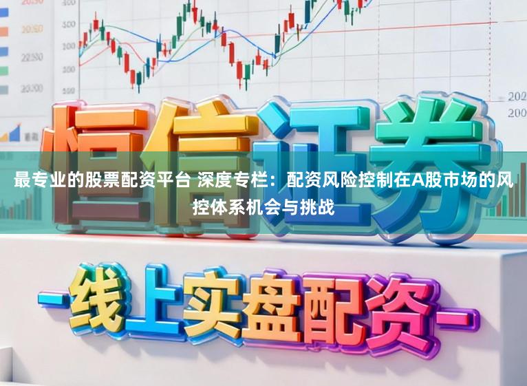 最专业的股票配资平台 深度专栏：配资风险控制在A股市场的风控体系机会与挑战