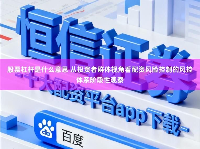 股票杠杆是什么意思 从投资者群体视角看配资风险控制的风控体系阶段性观察
